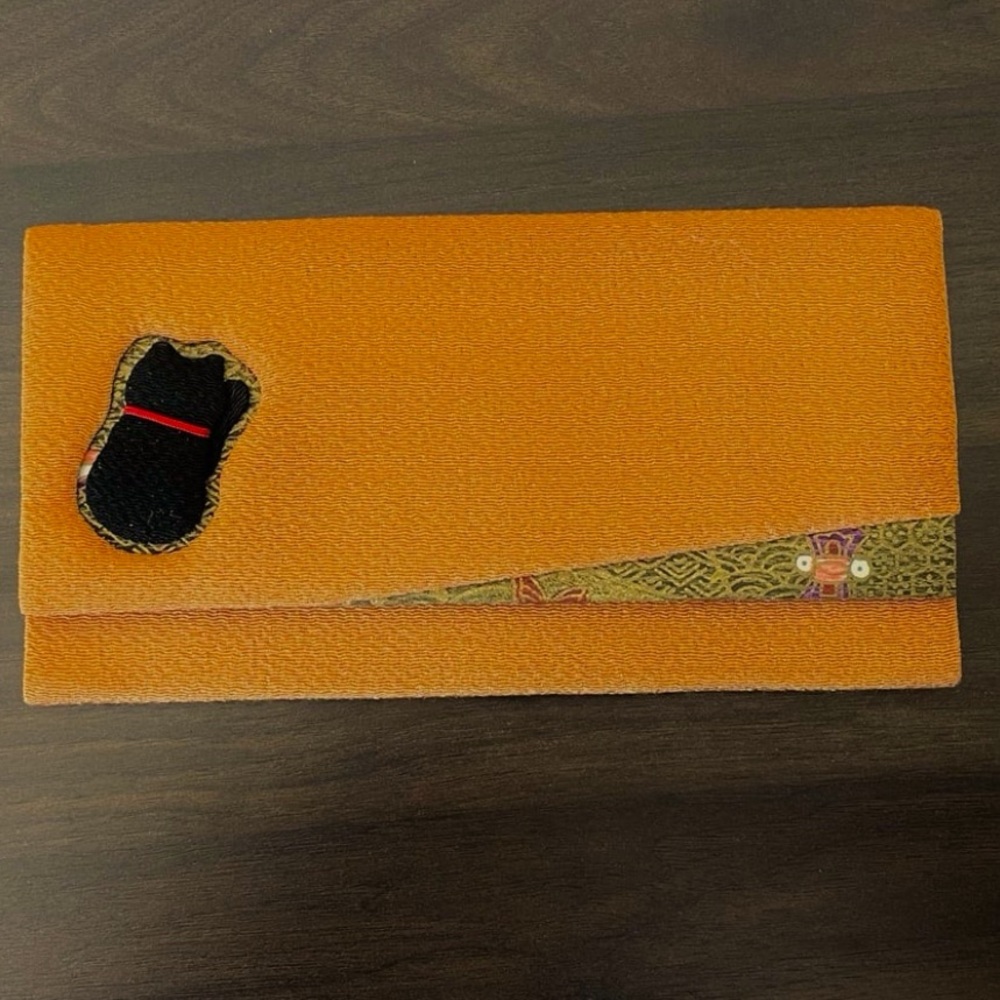 Japanese Handmade Women’s Wallet Cat Design
